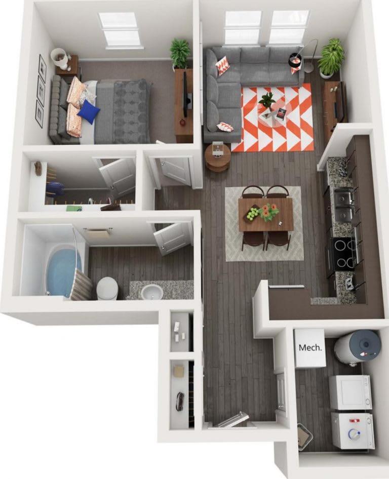 Deluxe One Bedroom Apartment غينزفيل، فلوريدا المظهر الخارجي الصورة